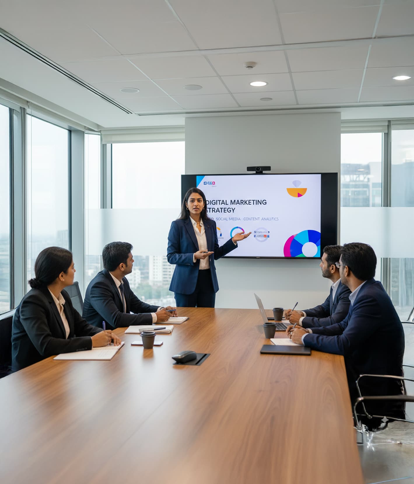 Digital marketing training classroom